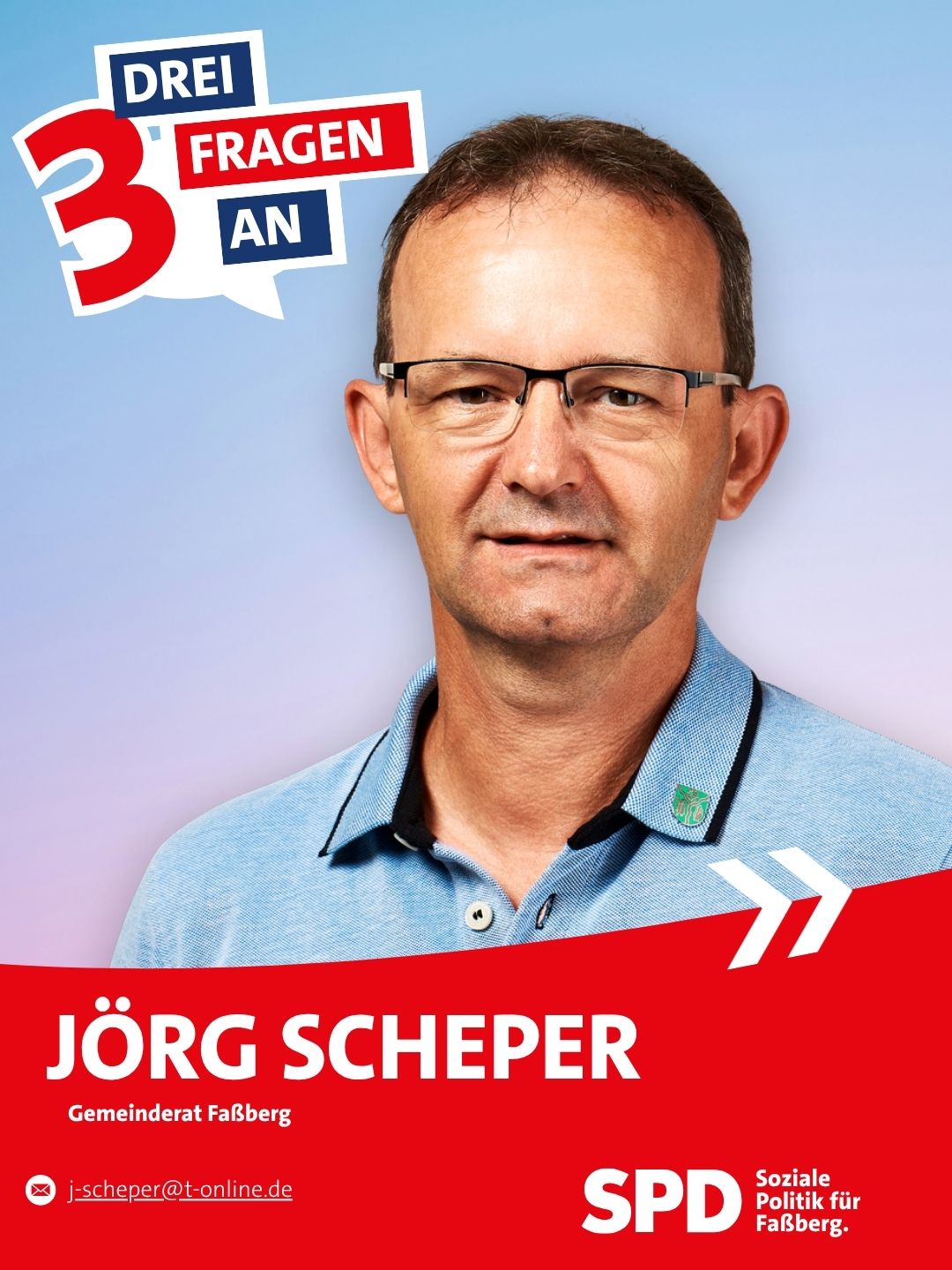 Jörg Scheper im ehrenamtlichen Einsatz